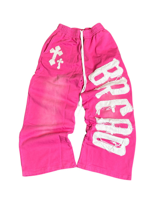 SIGNATURE PINK CLOUD JOGGERS (Limited-Stock)