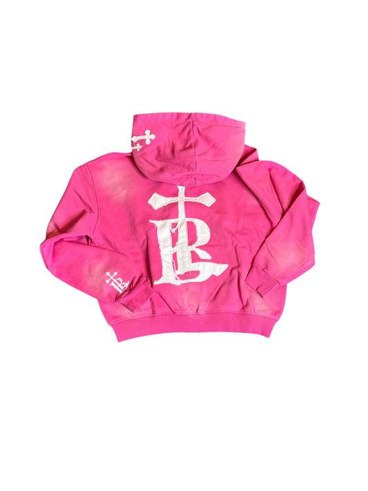 SIGNATURE PINK CLOUD ZIP-UP (Limited -Stock)