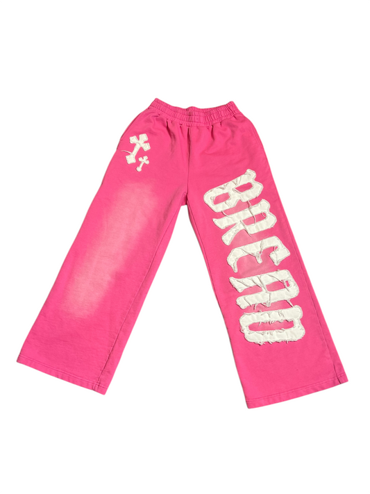 SIGNATURE PINK CLOUD JOGGERS (Limited-Stock)